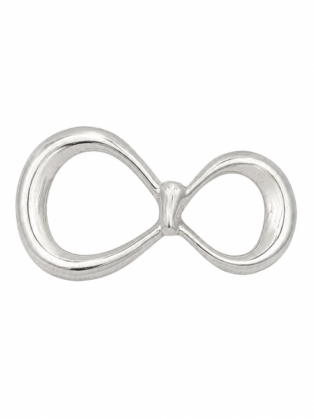 Tiffany & Co. 1975 Elsa Peretti Belt Infinity Bow Sterling Silver 925 Gift Box - Picture 9 of 13